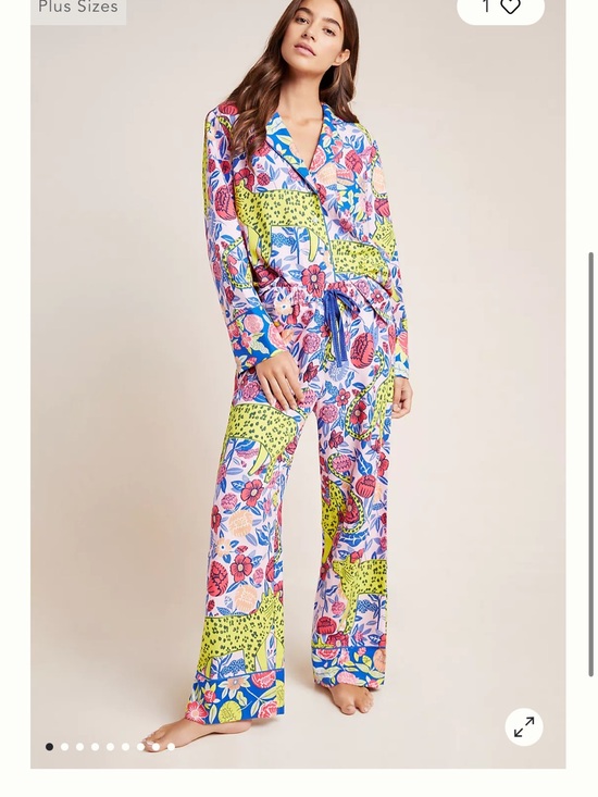 Anthropologie Pants - Anthropologie Agathe Singer Cheetah Flannel Sleep Top&Pants